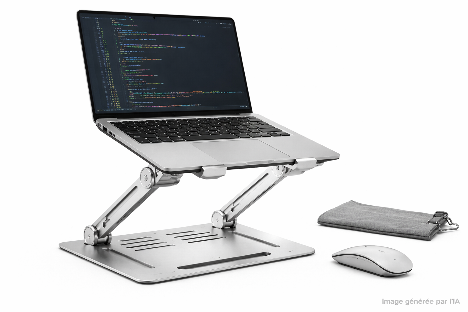 Support laptop aluminium ajustable